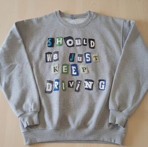 [[Gildan]] Gray Graphic Sweatshirt